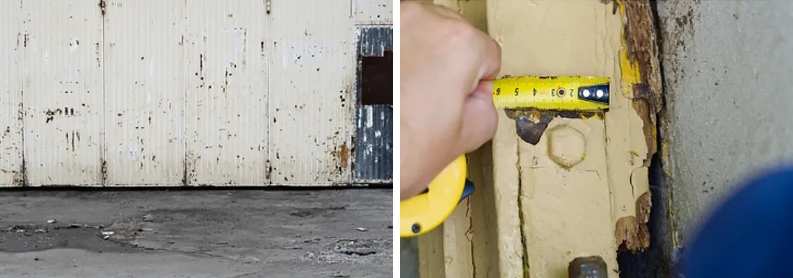 Lift Master Rusty Garage Doors in Coconut Creek