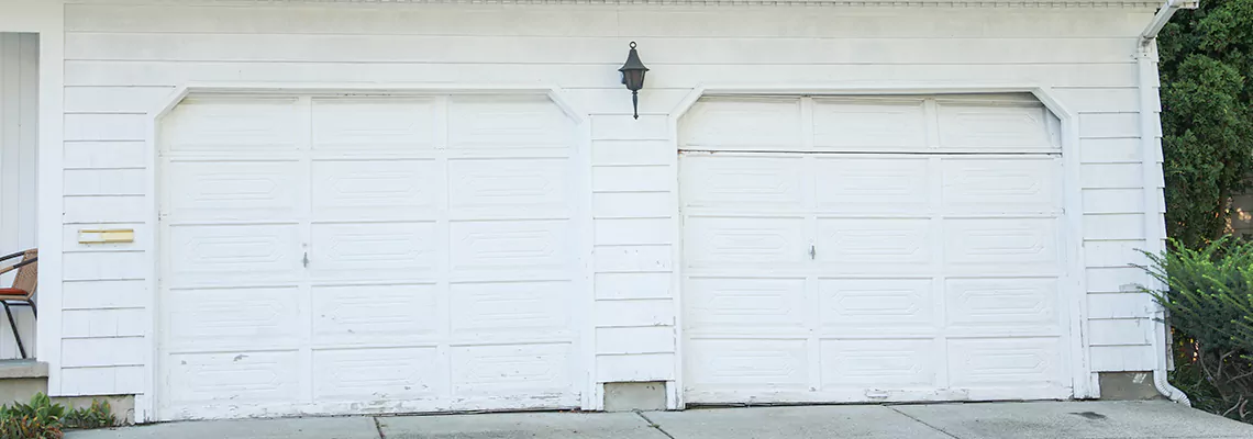 Roller Garage Door Dropped Down Replacement in Coconut Creek