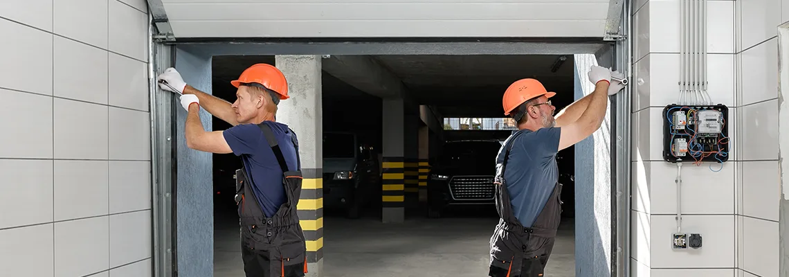 Wooden Garage Door Frame Repair in Coconut Creek